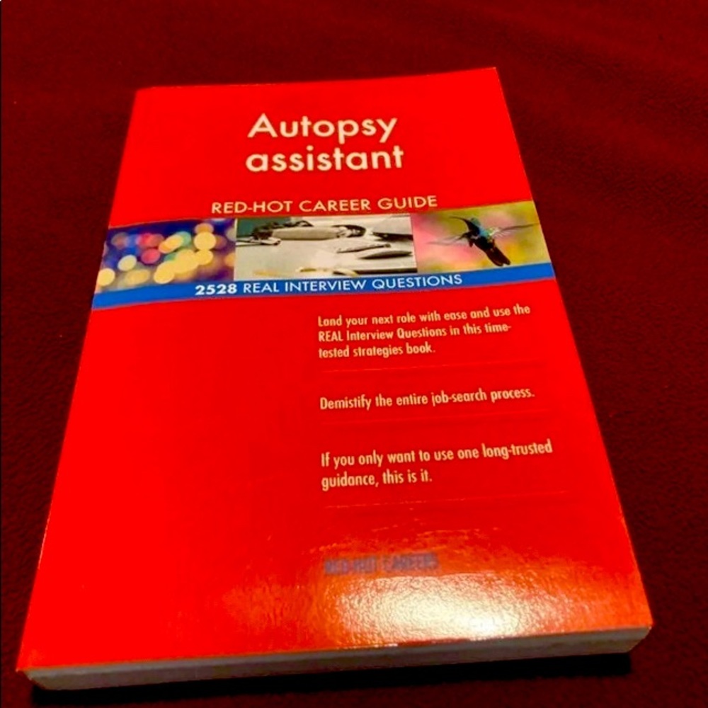 Autopsy Assistant interview book